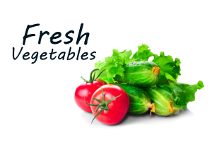 Fresh vegetables 