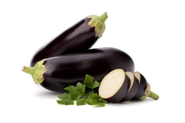 fresh eggplant